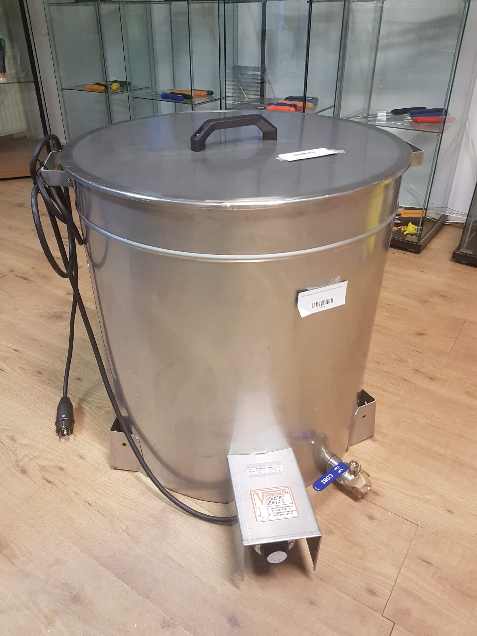 Broeiketel 150 liter